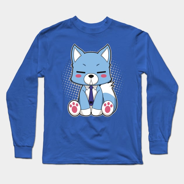 Blue Noin Long Sleeve T-Shirt by WarGreymonZero